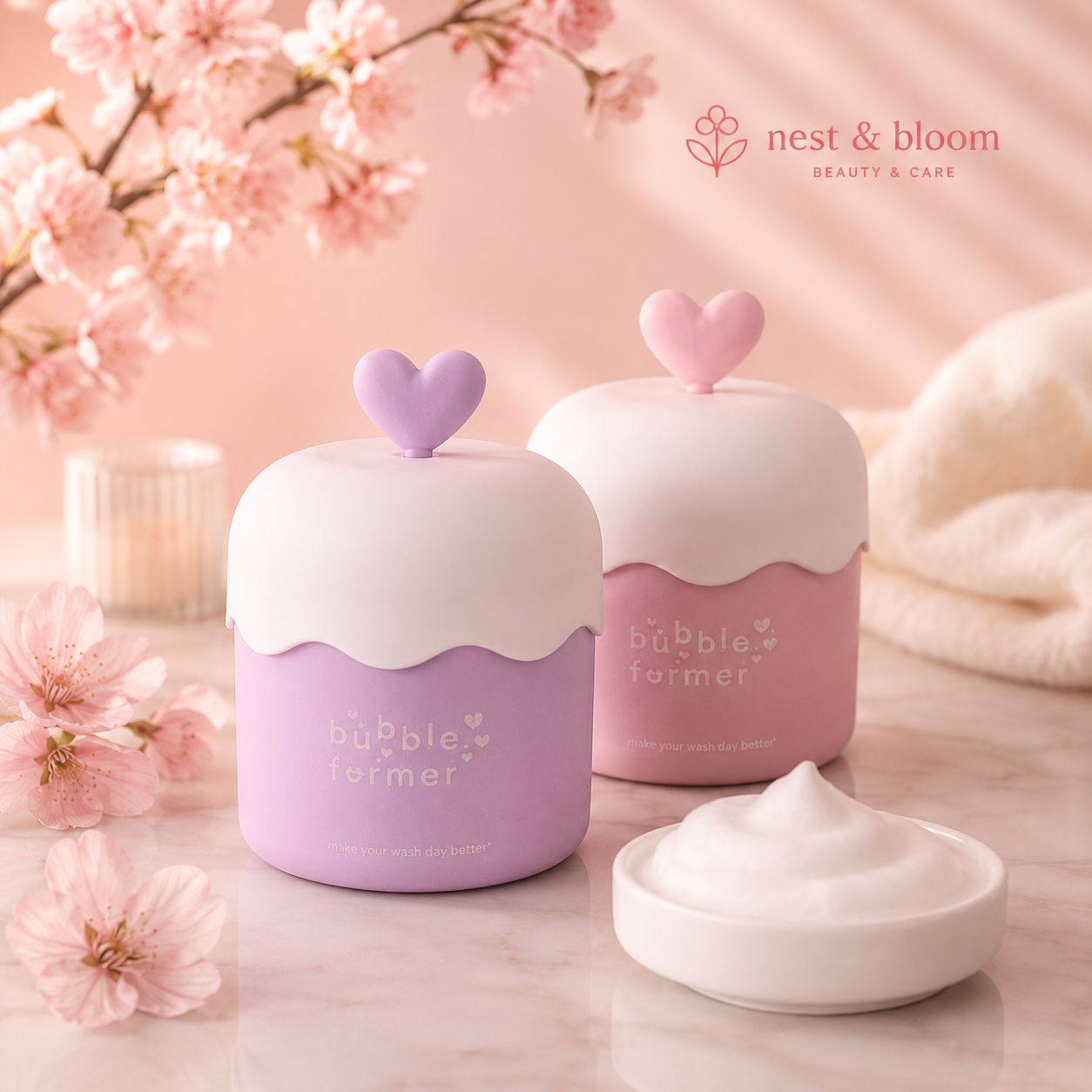 Bloom air | Espumador Premium para Champú y Jabón