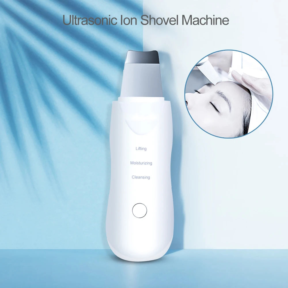 Limpiador Facial Ultrasónico — Remueve Impurezas