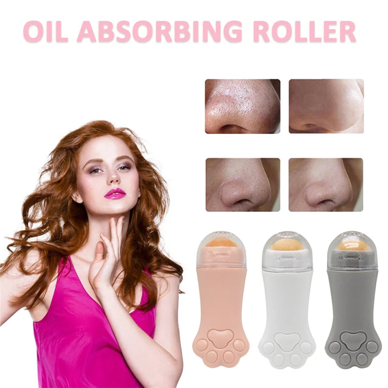 Rodillo Absorbe-Grasa de Piedra Volcánica — Huella de Gato