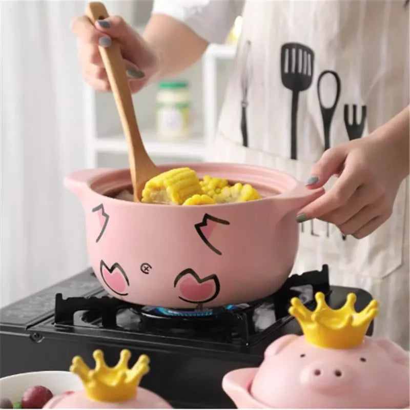 Olla de Cerámica para Sopa
