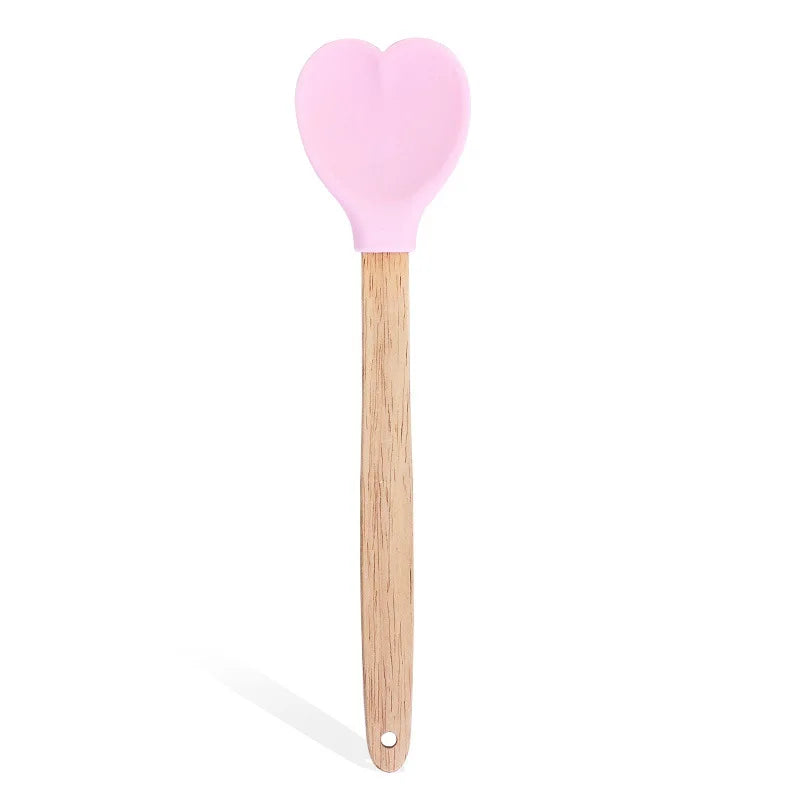 Espátula de Silicona Diseño Corazón