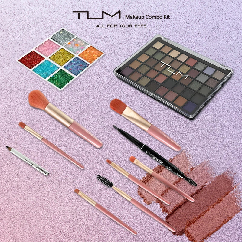 Kit de Maquillaje de Ojos Portátil