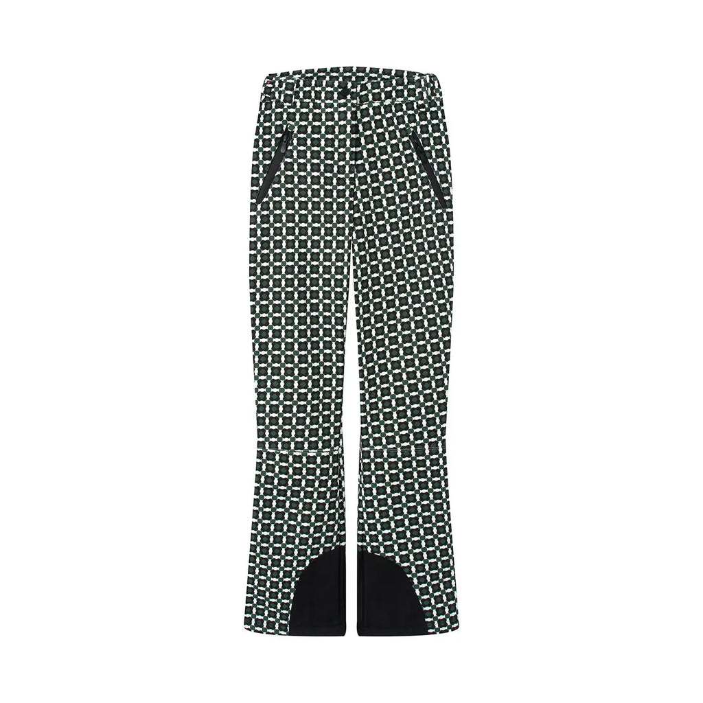Pantalón Deportivo Polar a Cuadros — Impermeable para Nieve