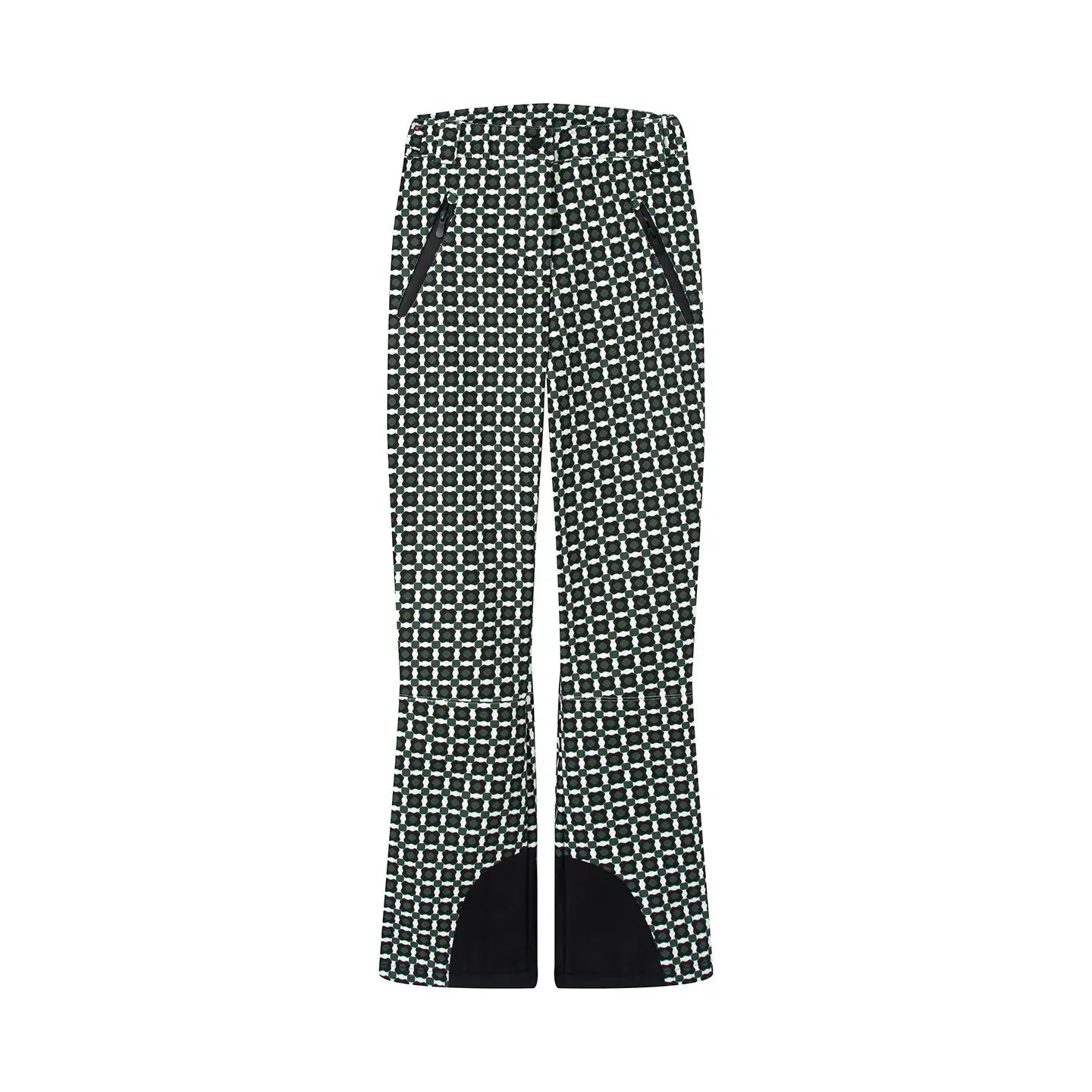 Pantalón Deportivo Polar a Cuadros — Impermeable para Nieve