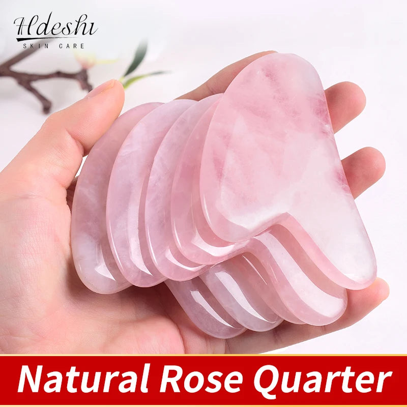 Gua Sha de Piedra Natural Tipo Jade