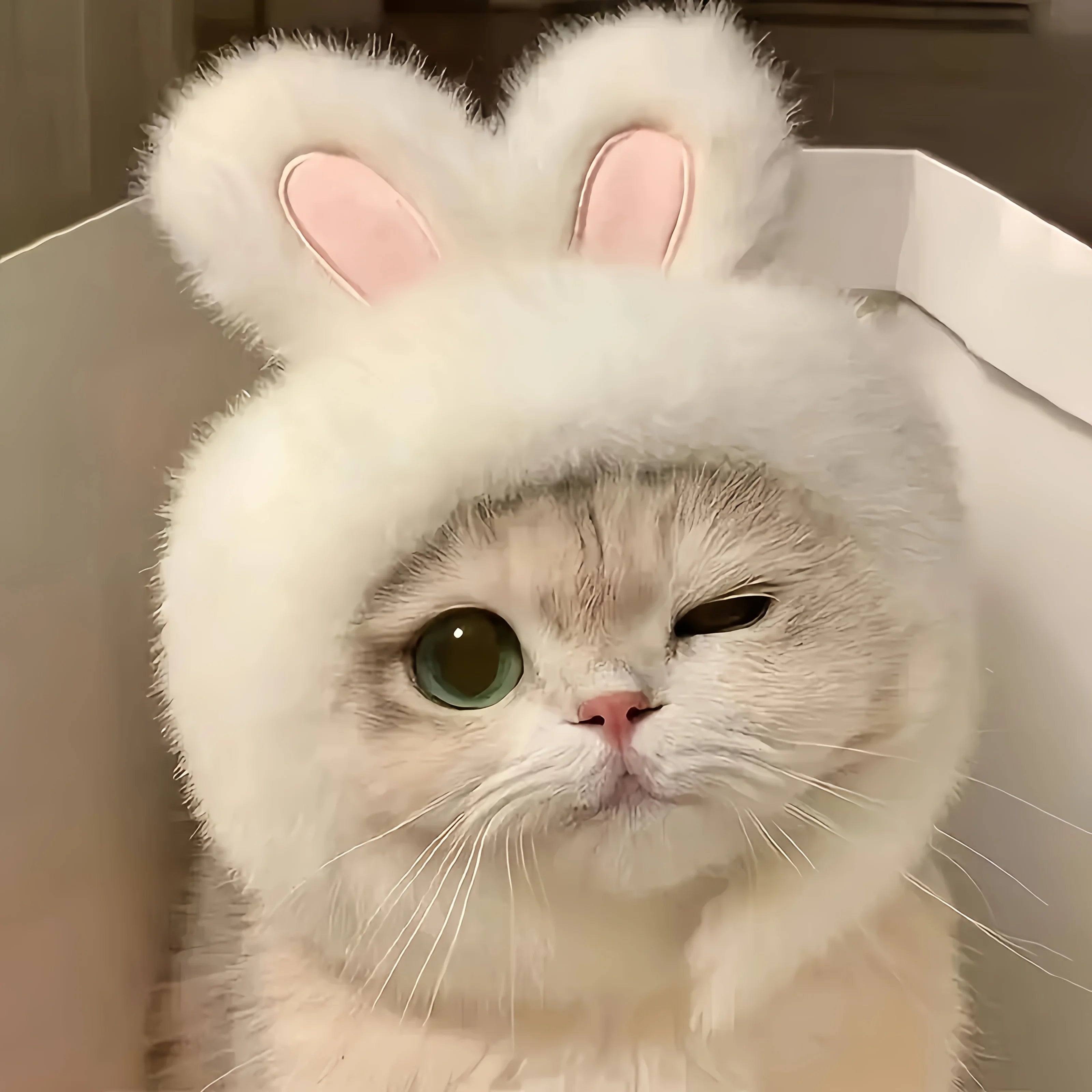 Gorro Orejas de Conejo para Mascota