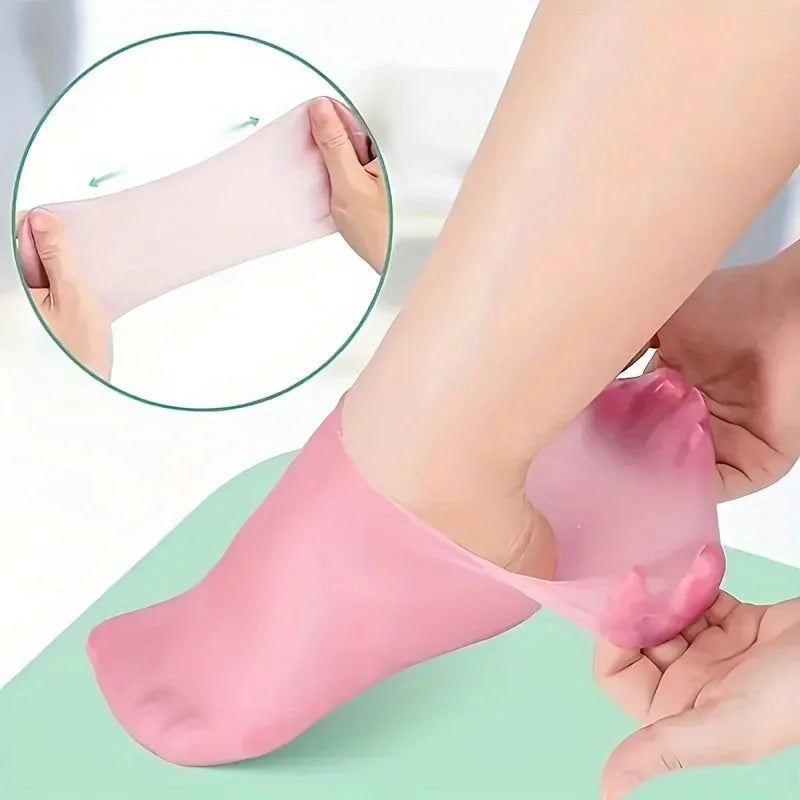 Calcetines de Silicona Hidratantes para Pies