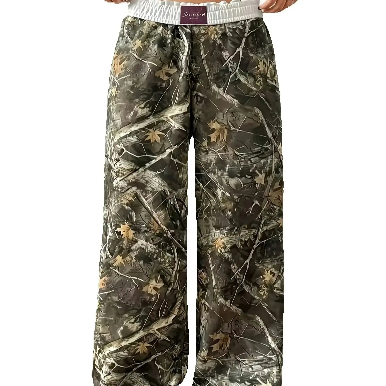 Pantalón Ancho Camuflado — Cómodo para el Día a Día