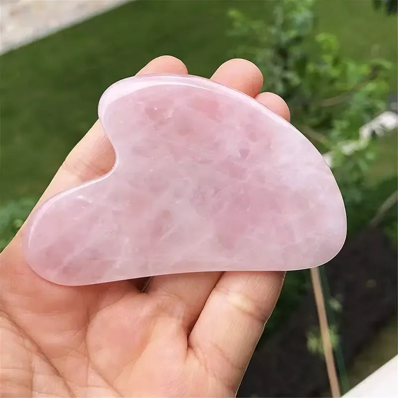Raspador Facial de Cera de Abeja — Forma de Corazón