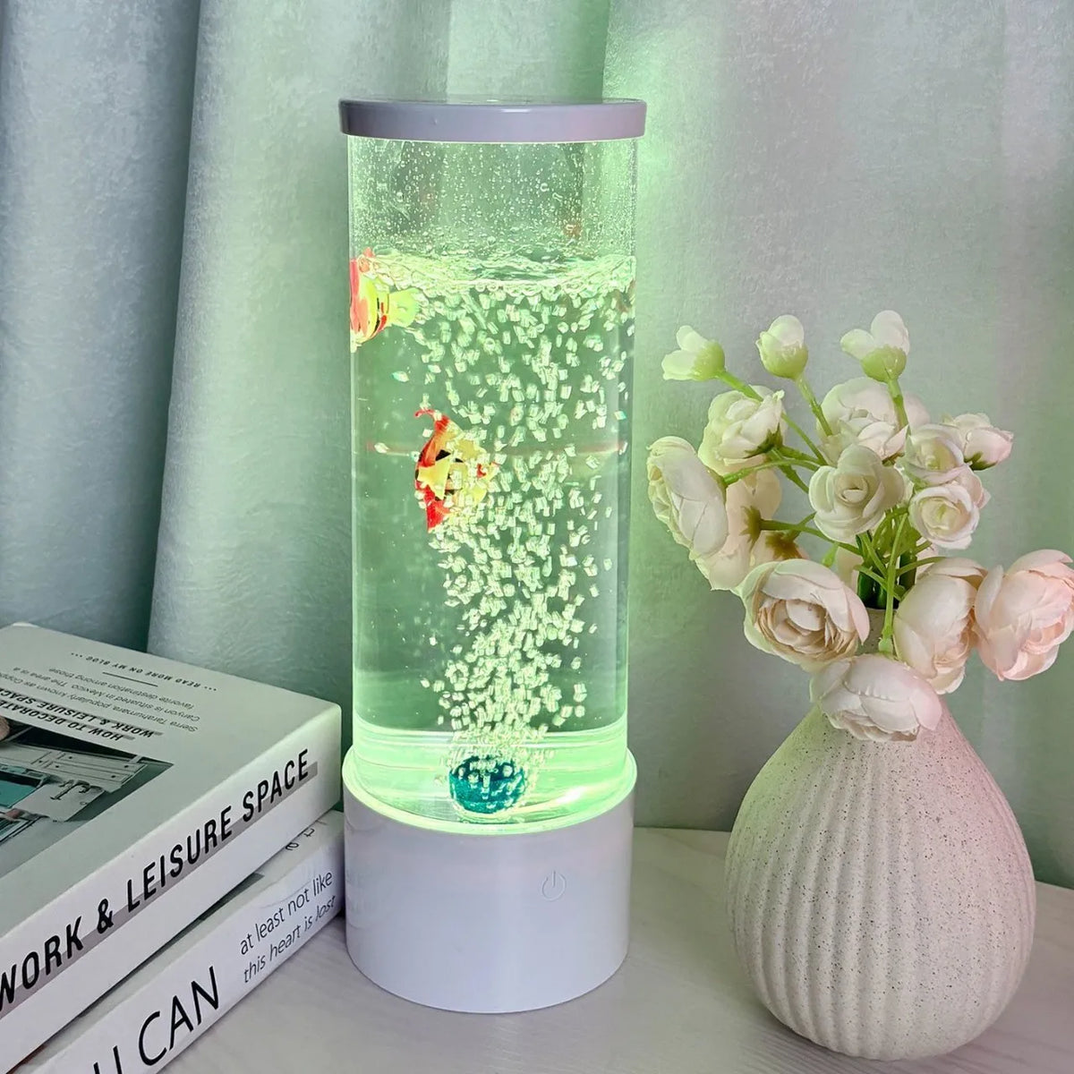Lámpara Nocturna Burbujas LED