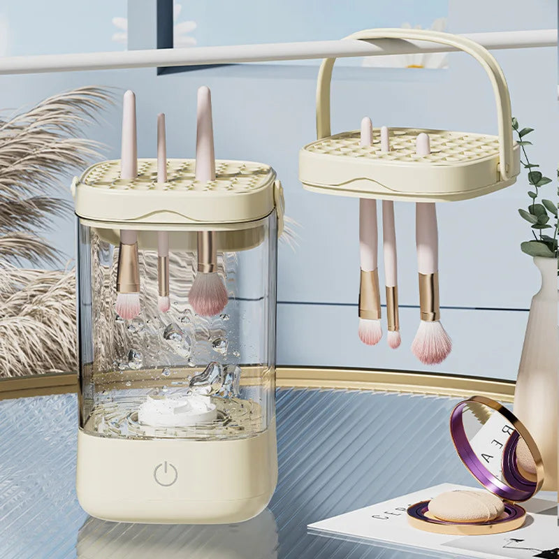 Limpiador Eléctrico de Brochas de Maquillaje