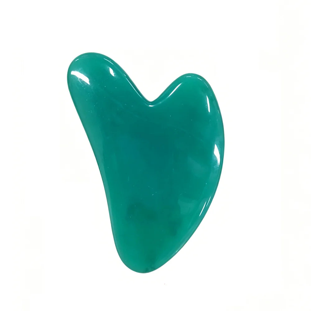 Raspador Facial de Cera de Abeja — Forma de Corazón