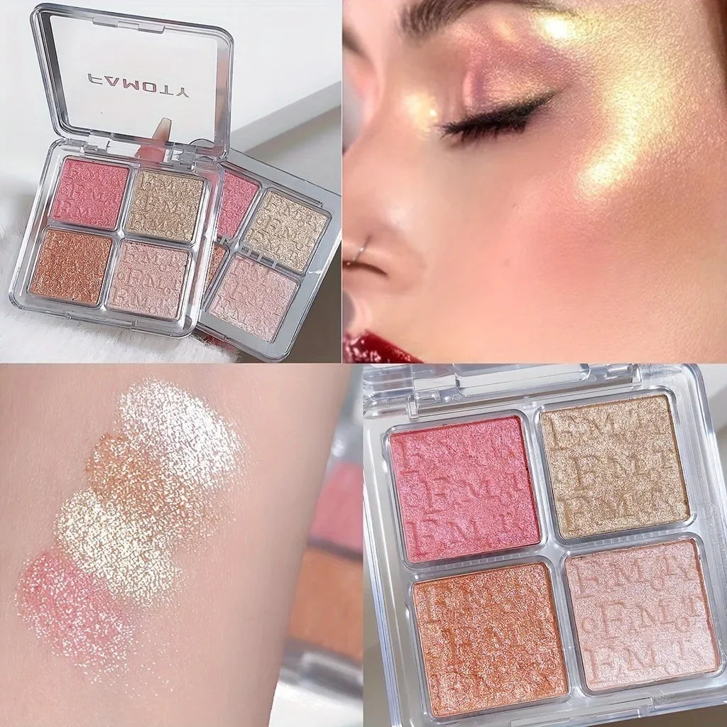 Paleta Iluminadora de 4 Colores