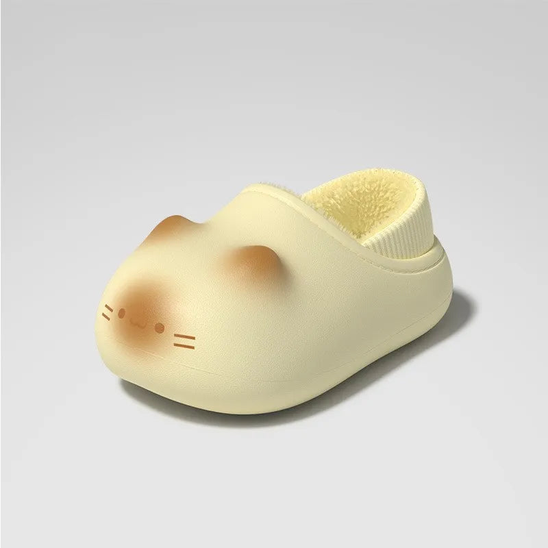 Pantuflas Diseño Gatito Kawaii