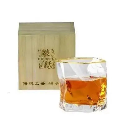 Vaso para Whisky Diseño Origami