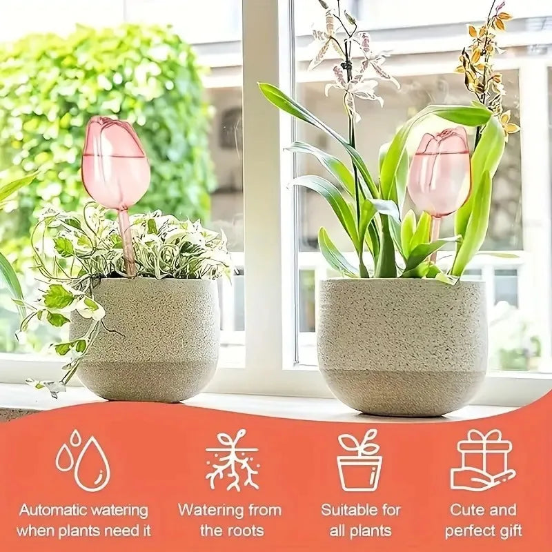 Bolas de Riego Automático para Plantas — Diseño Tulipán