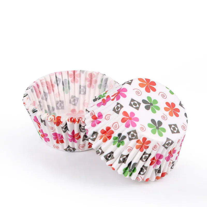 Set de 100 Moldes de Papel para Cupcakes y Muffins
