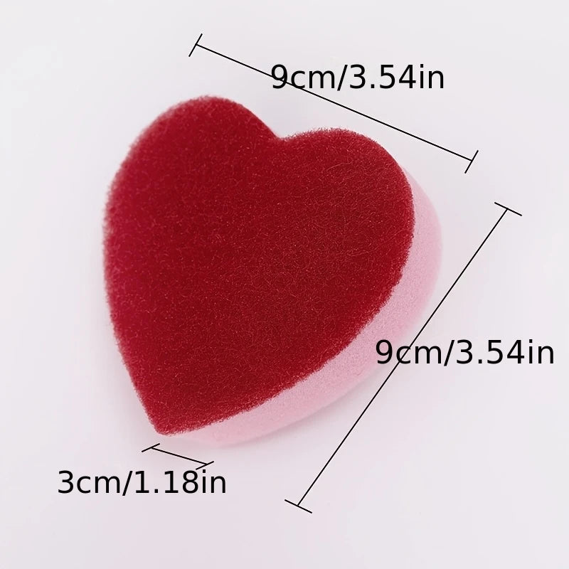 Esponjas de Limpieza Diseño Corazón