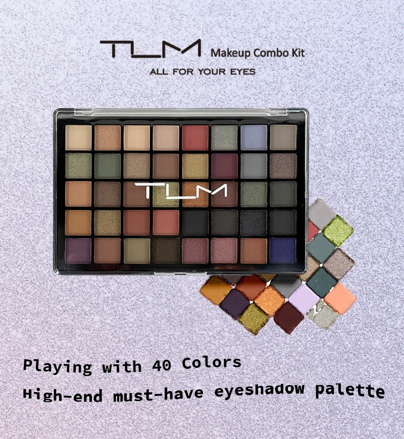 Kit de Maquillaje de Ojos Portátil