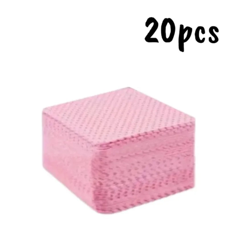 Toallitas Desmaquillantes de Gel para Uñas — Sin Pelusa