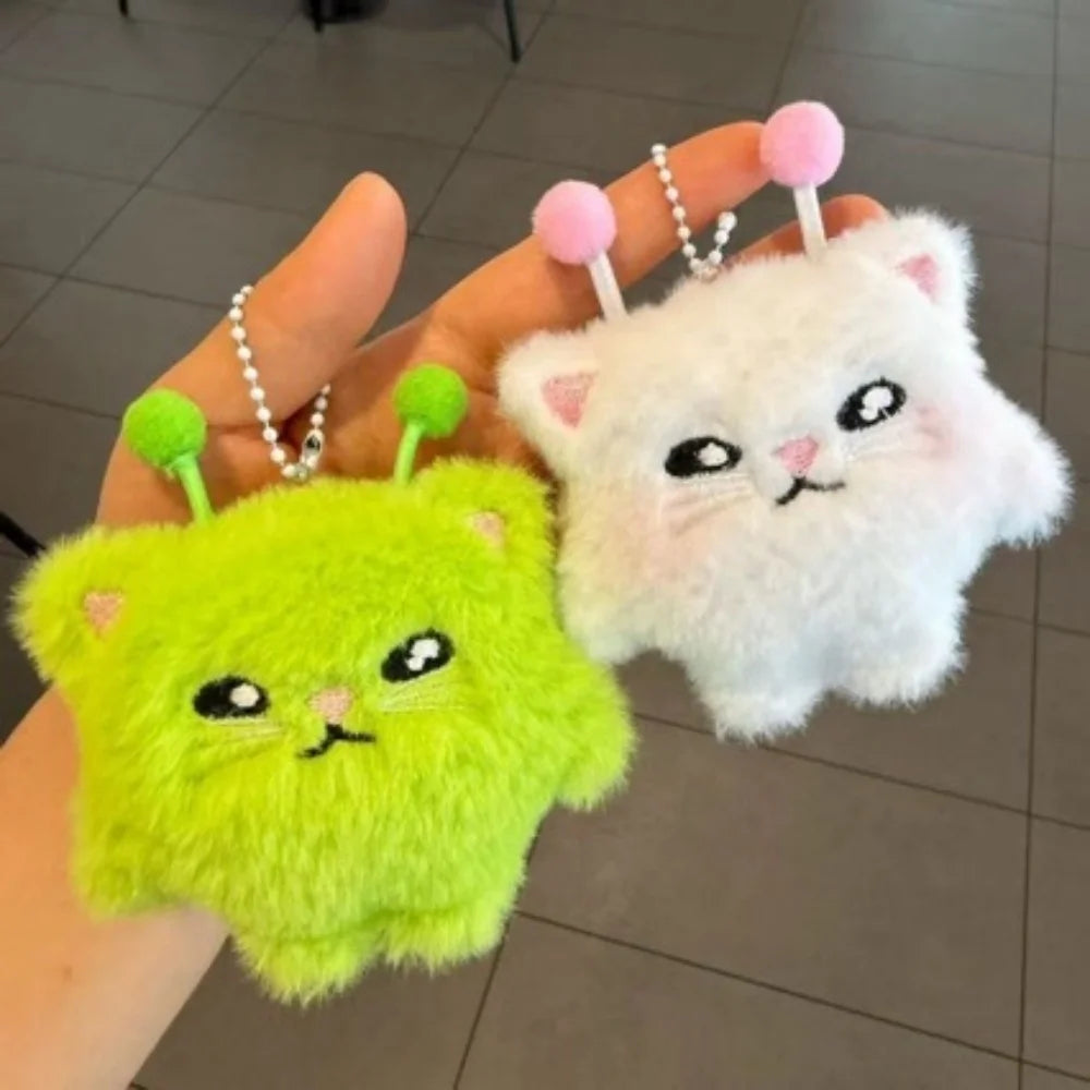 Llavero Peluche Gato Alien