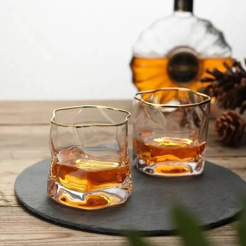 Vaso para Whisky Diseño Origami