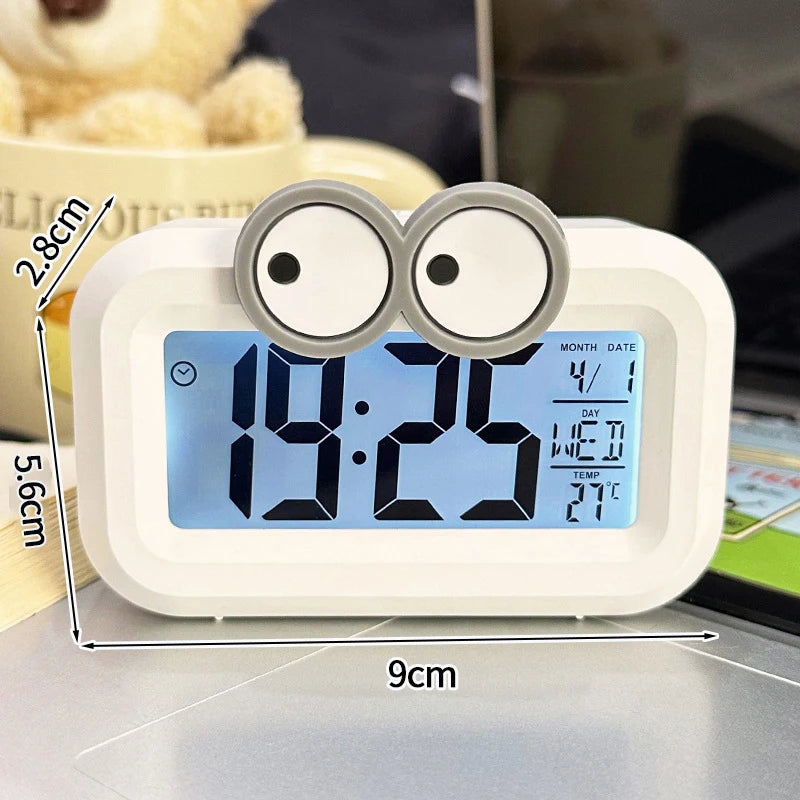 Reloj Despertador LED Diseño Cerdito