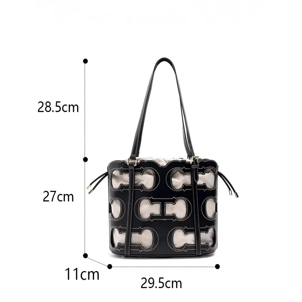 Bolso de Hombro Calado — Gran Capacidad, Línea Premium