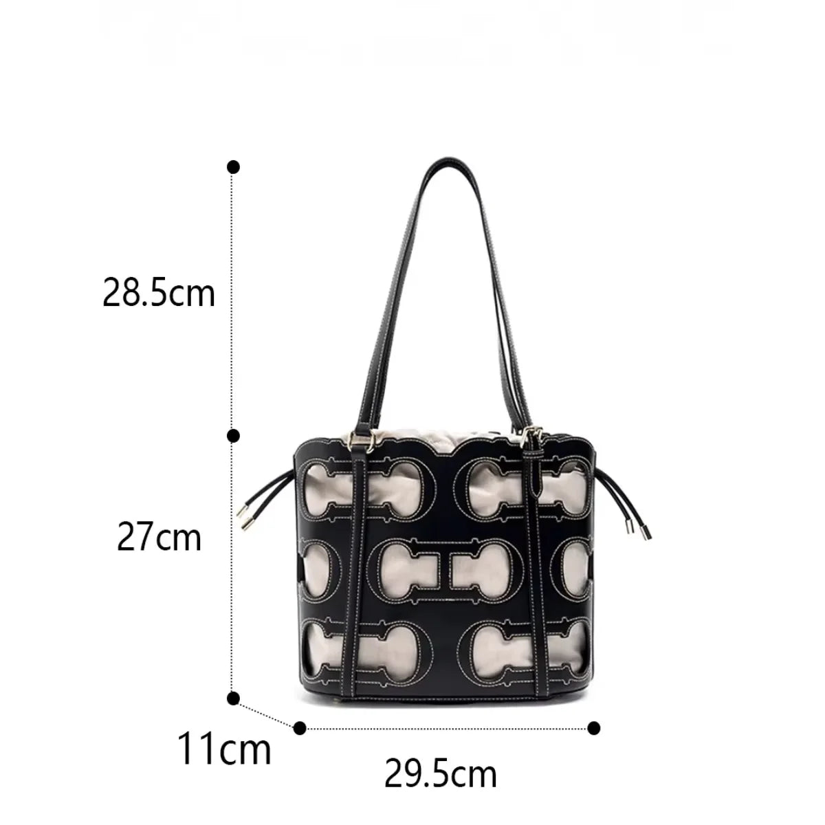 Bolso de Hombro Calado — Gran Capacidad, Línea Premium