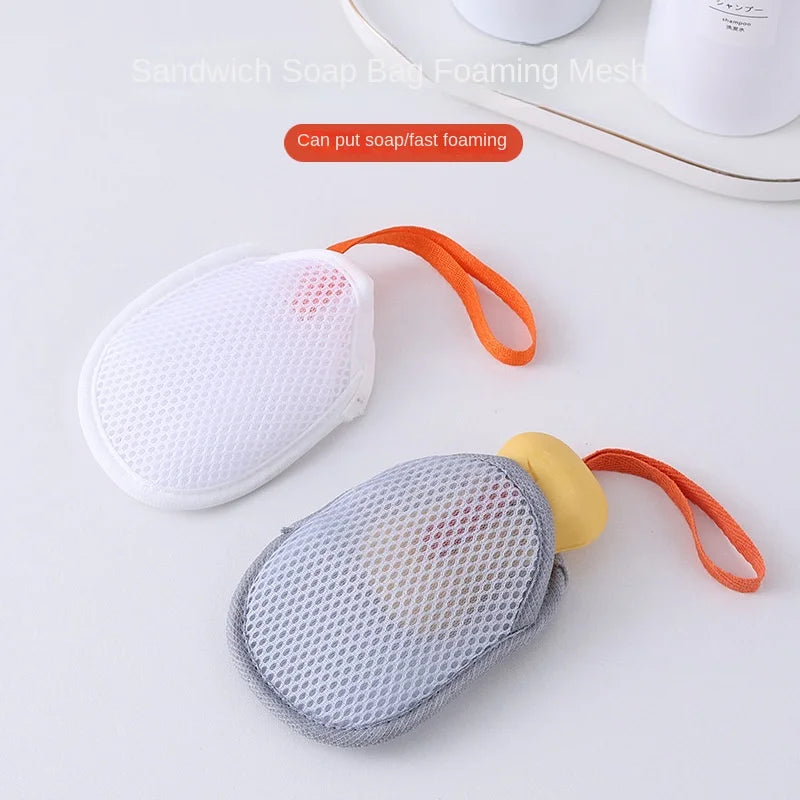 Bolsa de Malla para Espuma de Jabón — Exfoliante Corporal