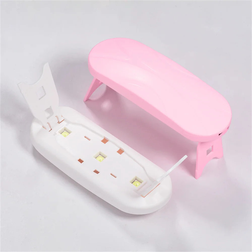 Mini Lámpara UV LED para Uñas — 6W Portátil