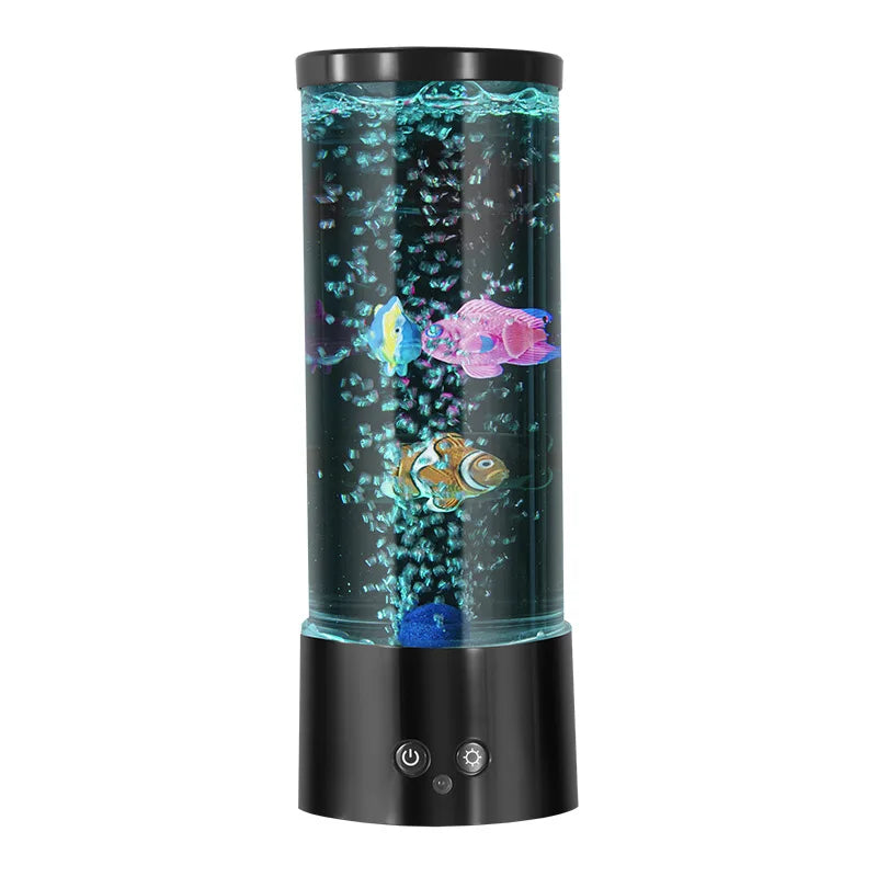 Lámpara Nocturna Burbujas LED
