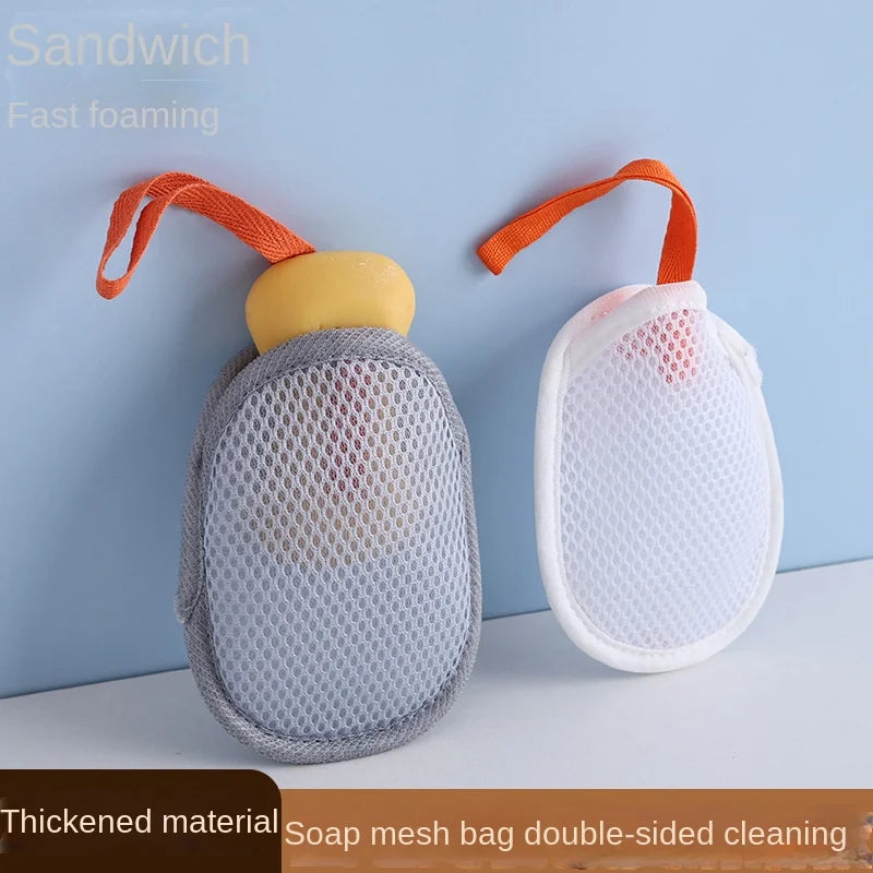 Bolsa de Malla para Espuma de Jabón — Exfoliante Corporal