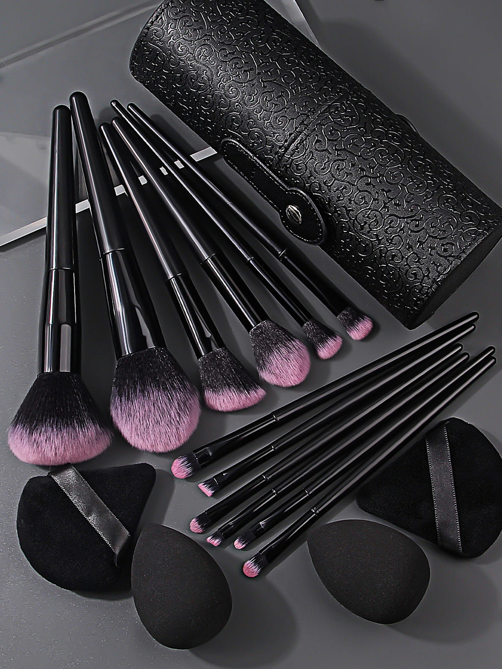 Set de 17 Herramientas de Maquillaje