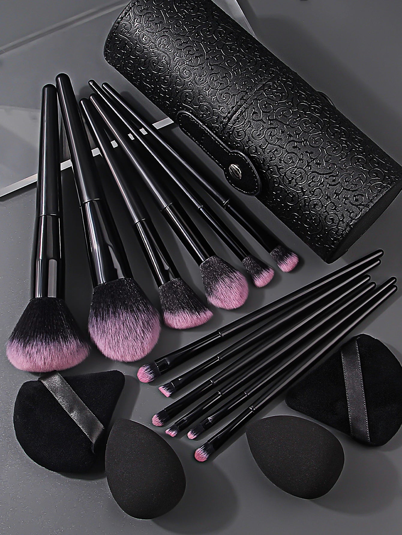 Set de 17 Herramientas de Maquillaje