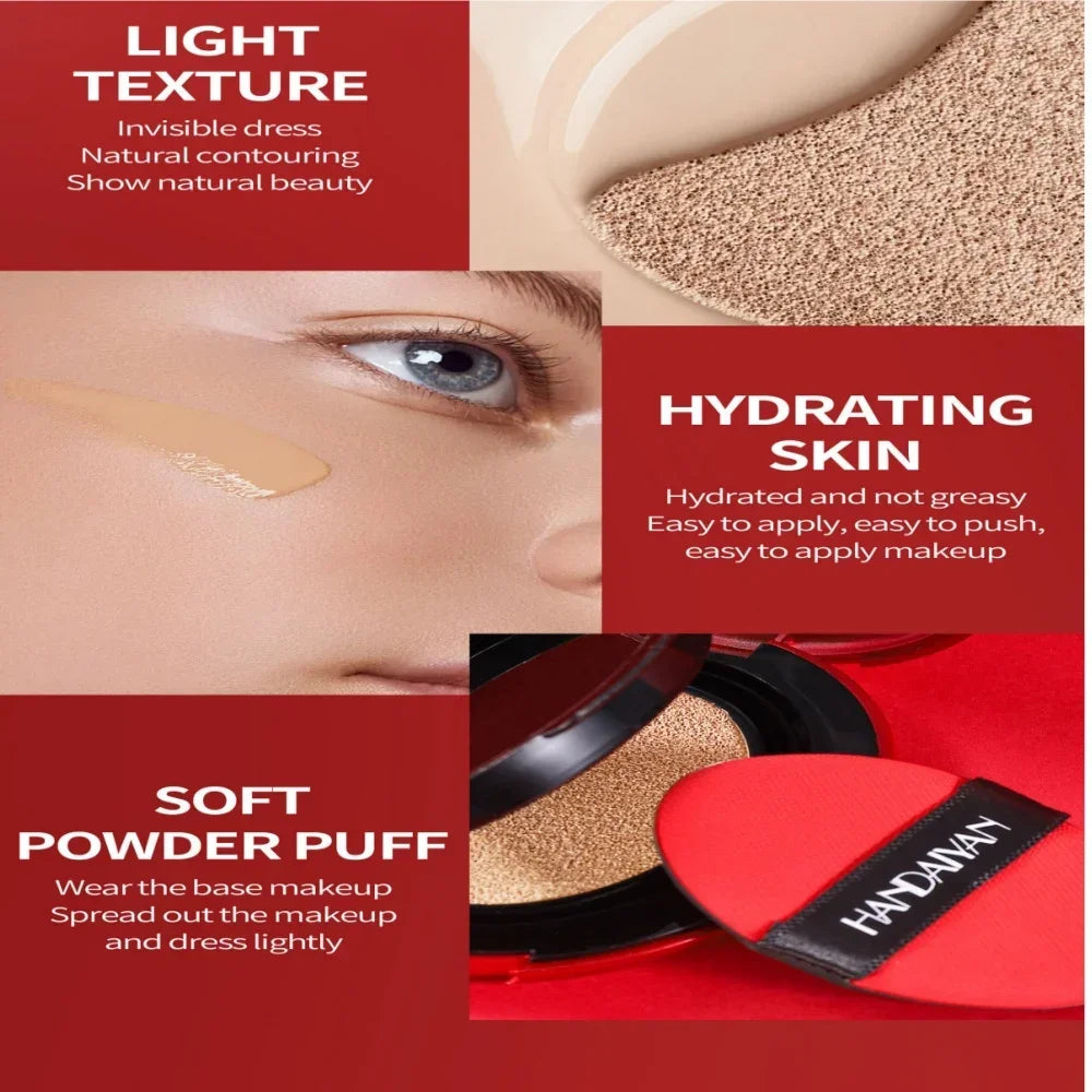 Base Cushion Coreana — Hidratante y Ligera