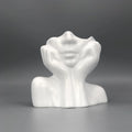 Porta Brochas Decorativo Forma de Rostro
