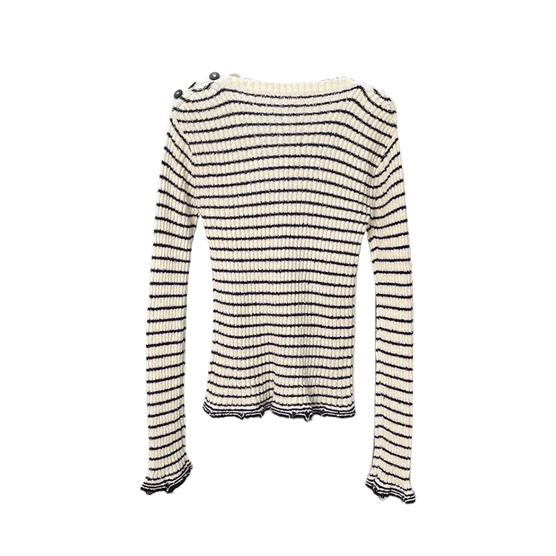 Top Holgado Escote Asimétrico — Talla Grande