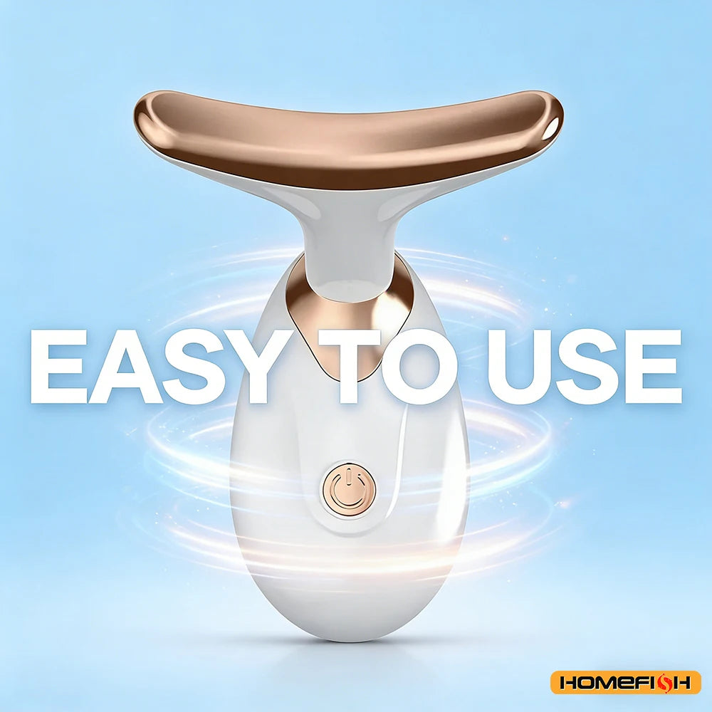 Masajeador Facial EMS Portátil — Efecto Firmeza