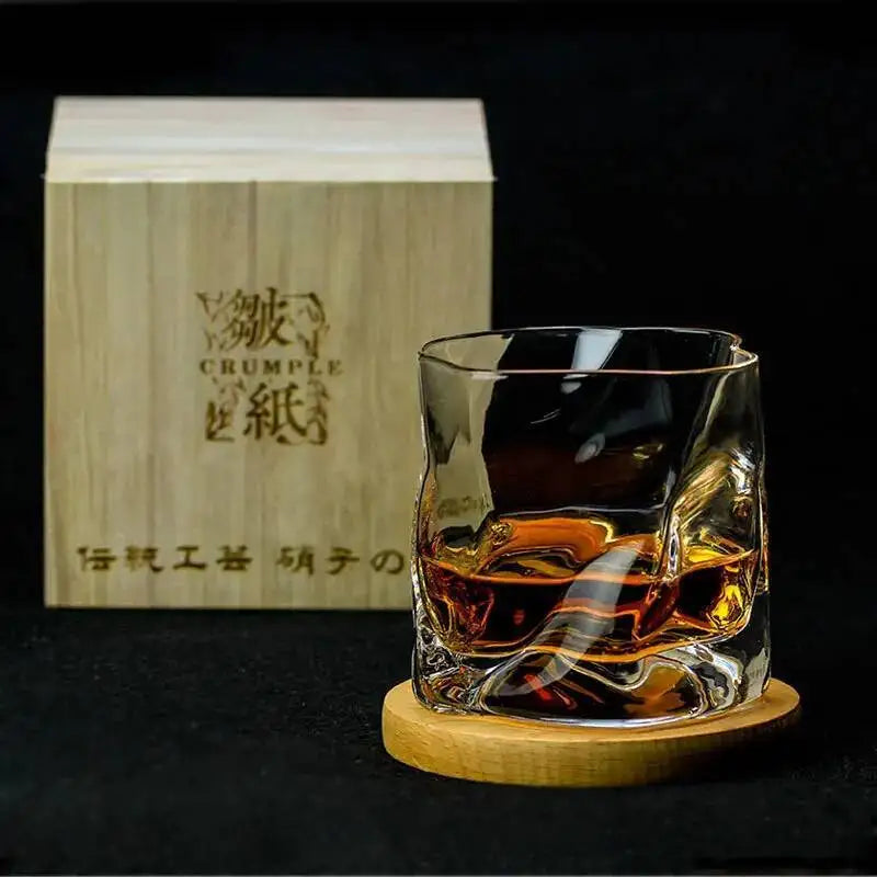 Vaso para Whisky Diseño Origami