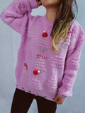 Sweater Navideño Grueso — Cuello Redondo Manga Larga