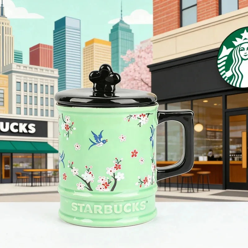 Taza Starbucks Urraca y Ciruelo 473ml