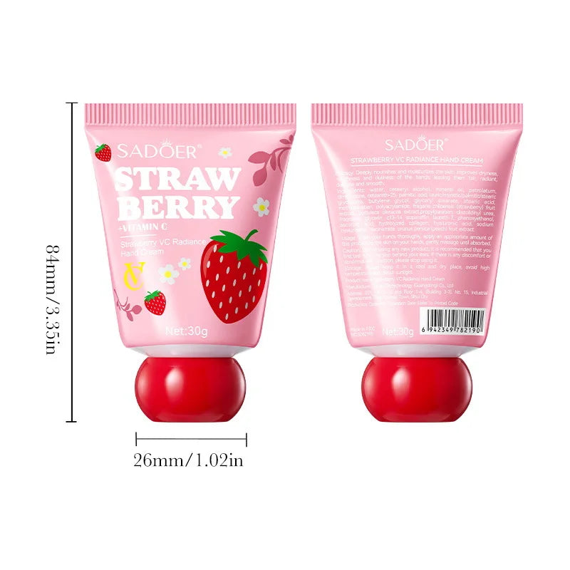 Crema de Manos Fresa y Vitamina C