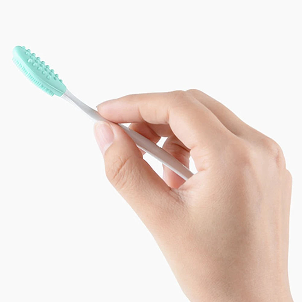 Cepillo de Silicona para Limpieza Facial y Nariz