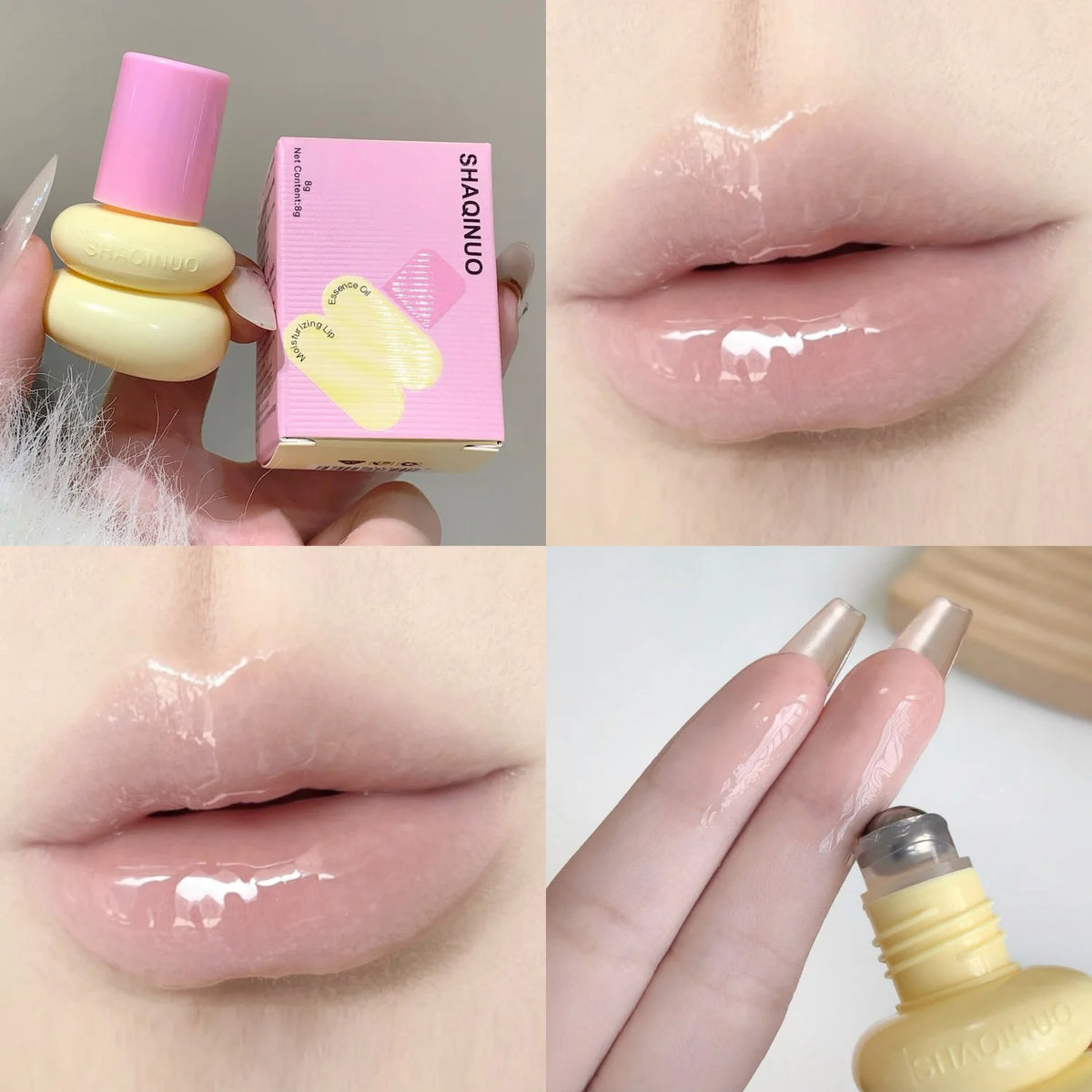 Aceite Labial Roll-On Hidratante