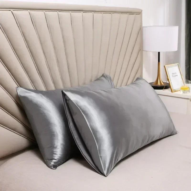 Funda de Almohada de Seda Natural