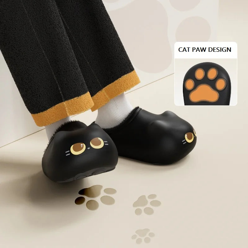 Pantuflas Diseño Gatito Kawaii