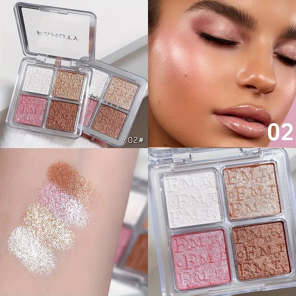 Paleta Iluminadora de 4 Colores