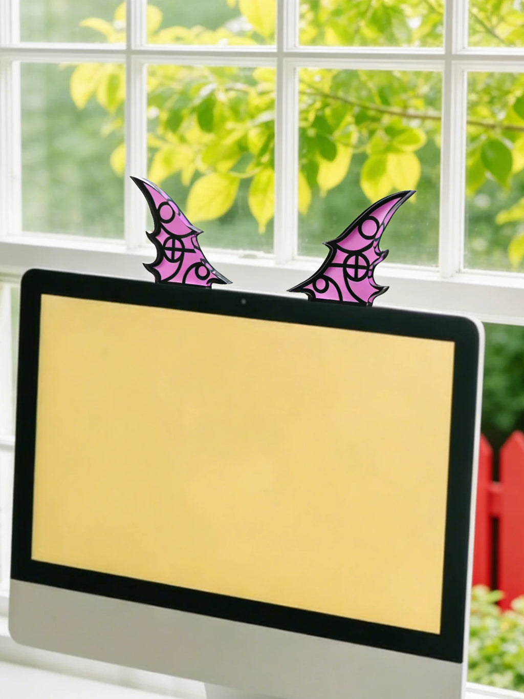 Orejas y Alas Decorativas para Monitor