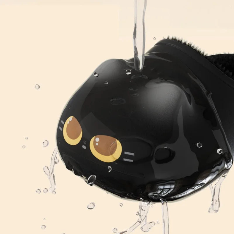 Pantuflas Diseño Gatito Kawaii